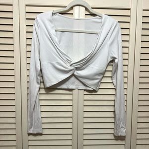 Twist Front Crop Top